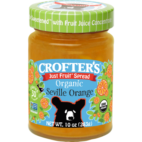 Crofters Organic Spread Fruit Orange 10 oz., PK6 60067275000380